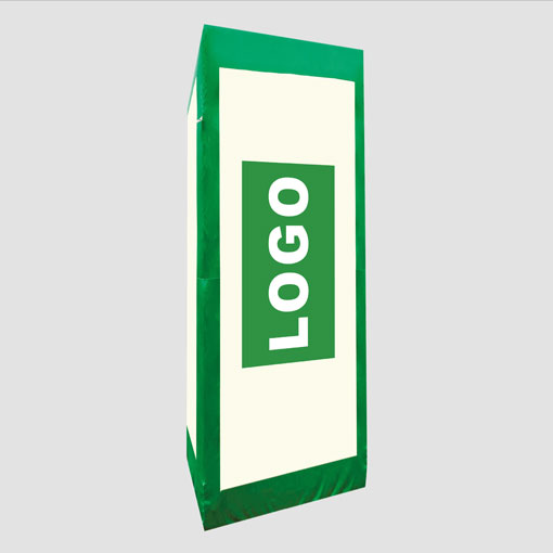 icon-pylon-510 Pylon 3m hoch kann mit Logo bedruckt werden