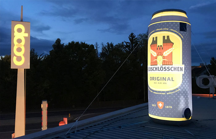 Ein grosses kaltes Feldschlösschen gefällig?