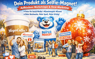 Dein Produkt als Selfie-Magnet: Inflatables und Viral-Marketing